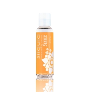 Bottle of 2 oz Vegan Lube Sliquid showing plant-powered formula