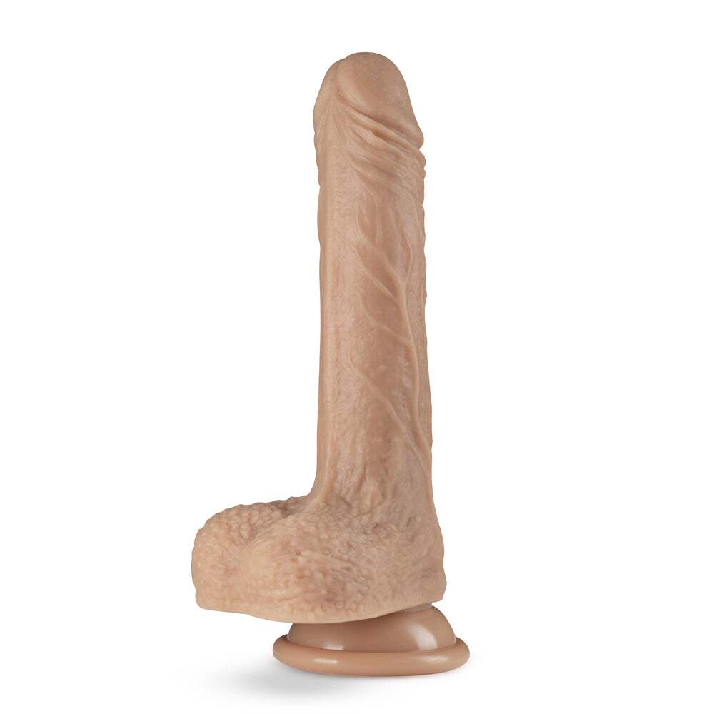 7.75 inch Dildo from Blush in Vanilla Ivory Beige designed for anal sex with Her or Him
