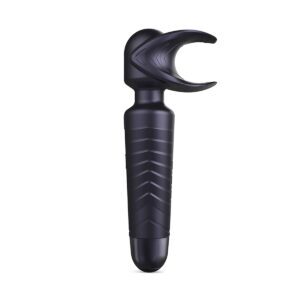 Black Man Wand Vibrator MAN WAN Man. Evo 2-in-1 Frenulum Stimulator & with Crescendo Plum