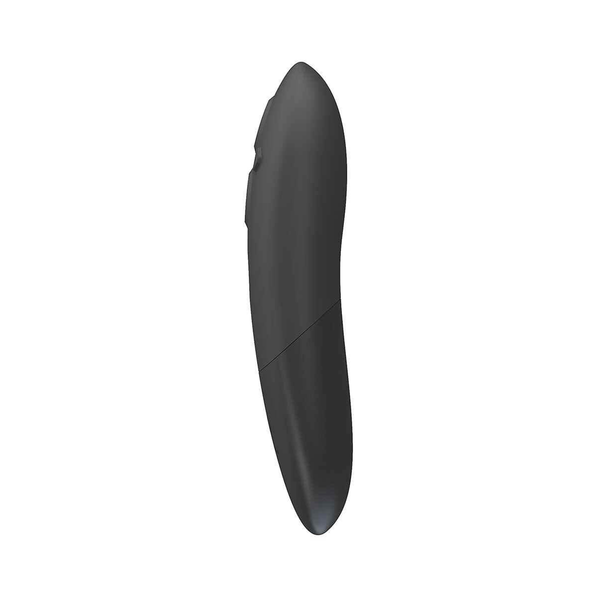 Fully assembled Black We-Vibe vibrator with smooth exterior