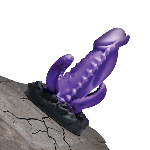 Dildo by XR Brands in  displayed for pegging Him or Her