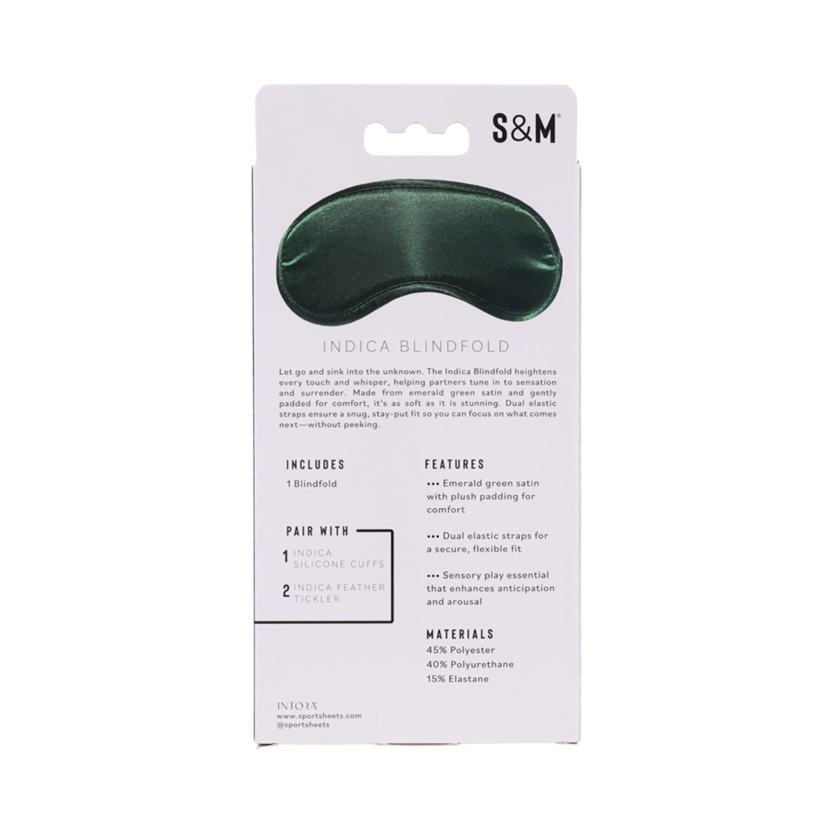 Buy  SS S&M Indica Blindfold book for her.