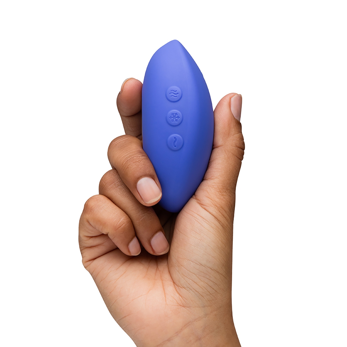 Fully assembled Lavender We-Vibe vibrator with smooth exterior