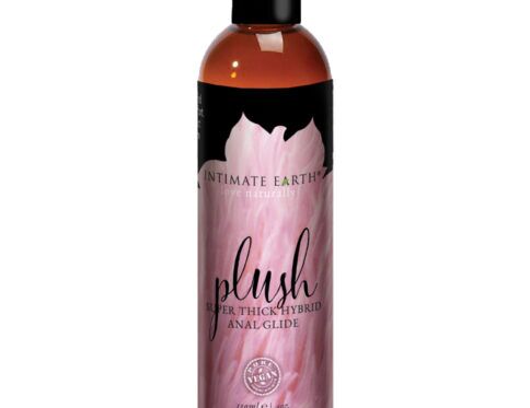 Buy and try intimate earth plush hybrid anal glide 4oz  anal lubricant during your next sexual encounter and anal sex.