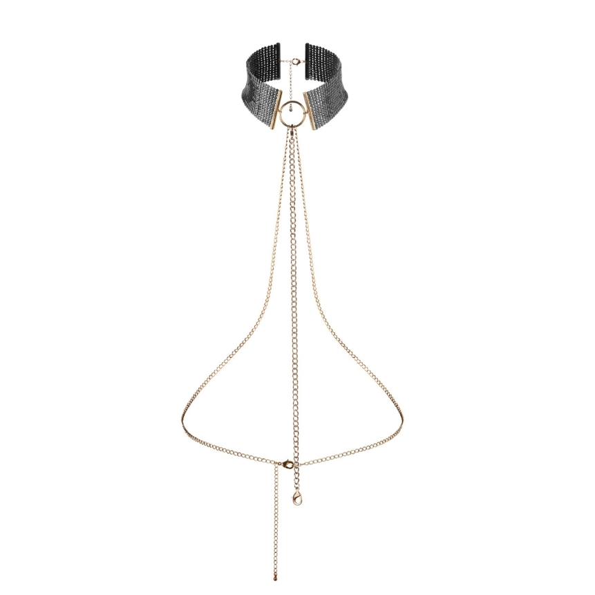 Bijoux indiscrets desir metallique collar - black sexy jewelry made by bijoux indiscrets for her.