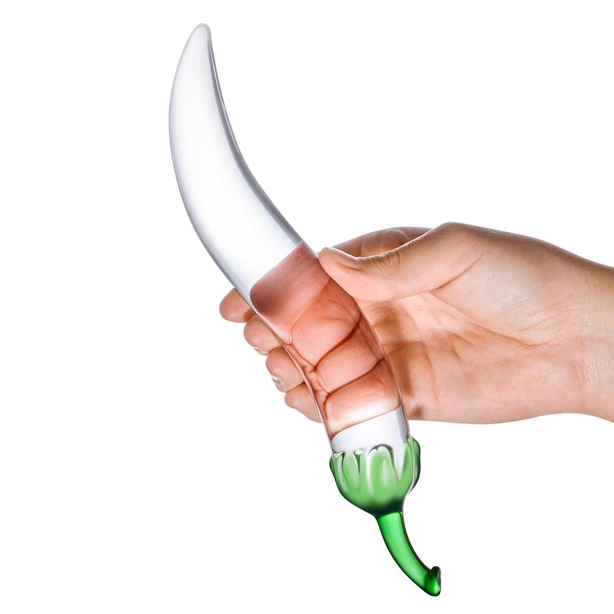 GLAS Chili Pepper Dil 8 25 quot  dildo made by Glas on sale at herVibrators.com