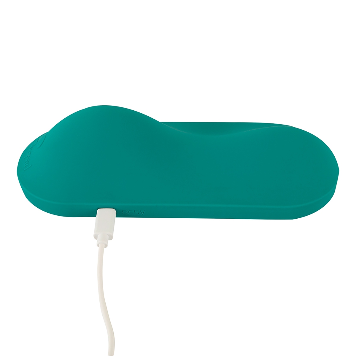 Tactile finish shown on the  VibePad vibrator’s silicone surface