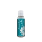 Bottle of 2 oz Plant Based Lube Sliquid showing botanical formula