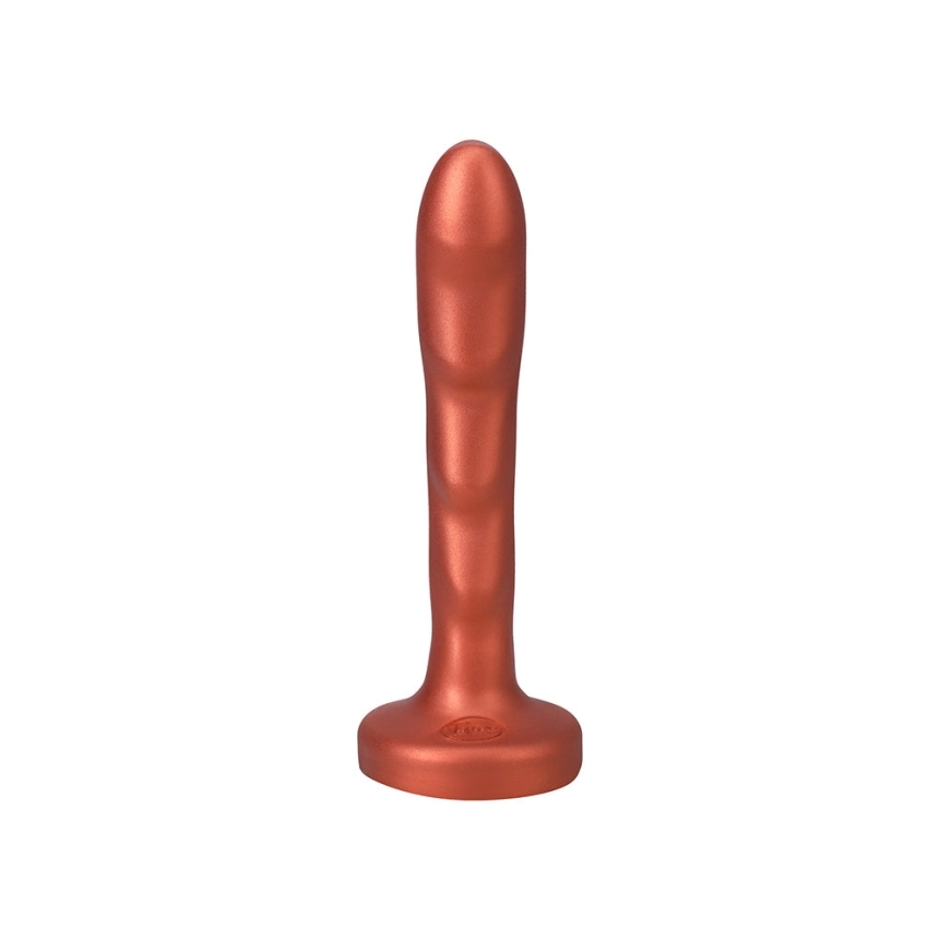 8 inch dildo from tantus in copper designed for anal sex with her or him