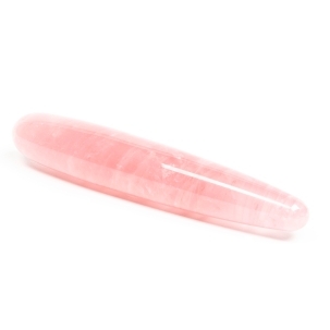 Buy Chakrubs Heart Slim Rose Quartz Wand kegel exercise device for pelvic floor muscle strengthening.