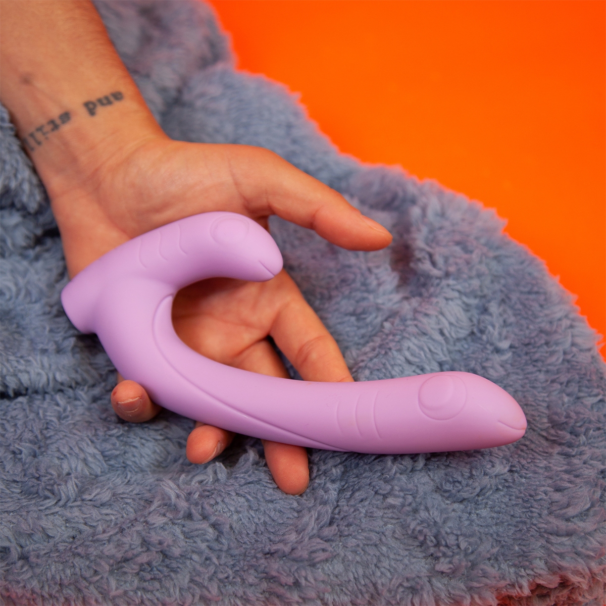 Product image of the Lavender Cute Little Fuckers vibrator on clean background