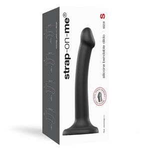 Dildo by Lovely Planet in Black shown for use by Her or Him