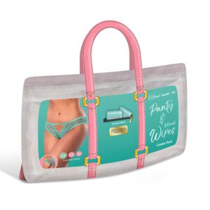 Teal Turquoise Aqua Panties Sweetums Crotchless Panty Mint Size Q by Magic Silk