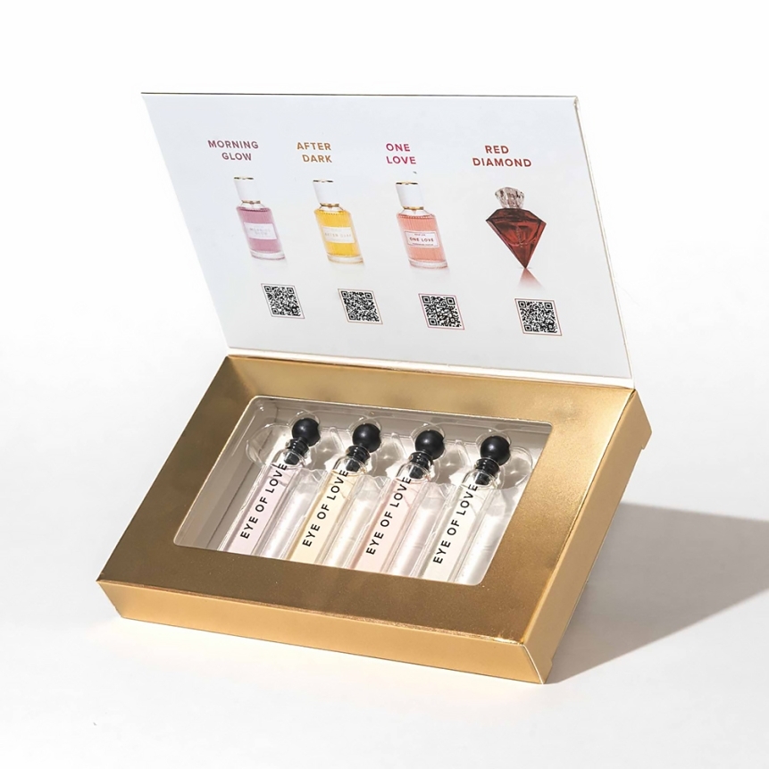 Buy eol phr parfum sampleset 4x2ml female for her or him.