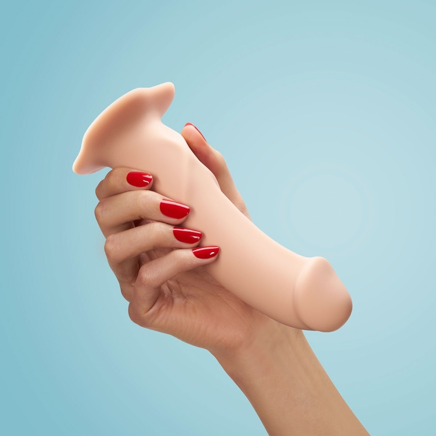 Fun factory boss dil vanilla dildo made by fun factory on sale at hervibrators. Com