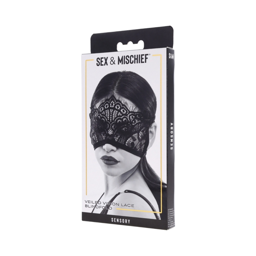 Buy  sportsheets sex & mischief veiled vision lace blindfold book for her.