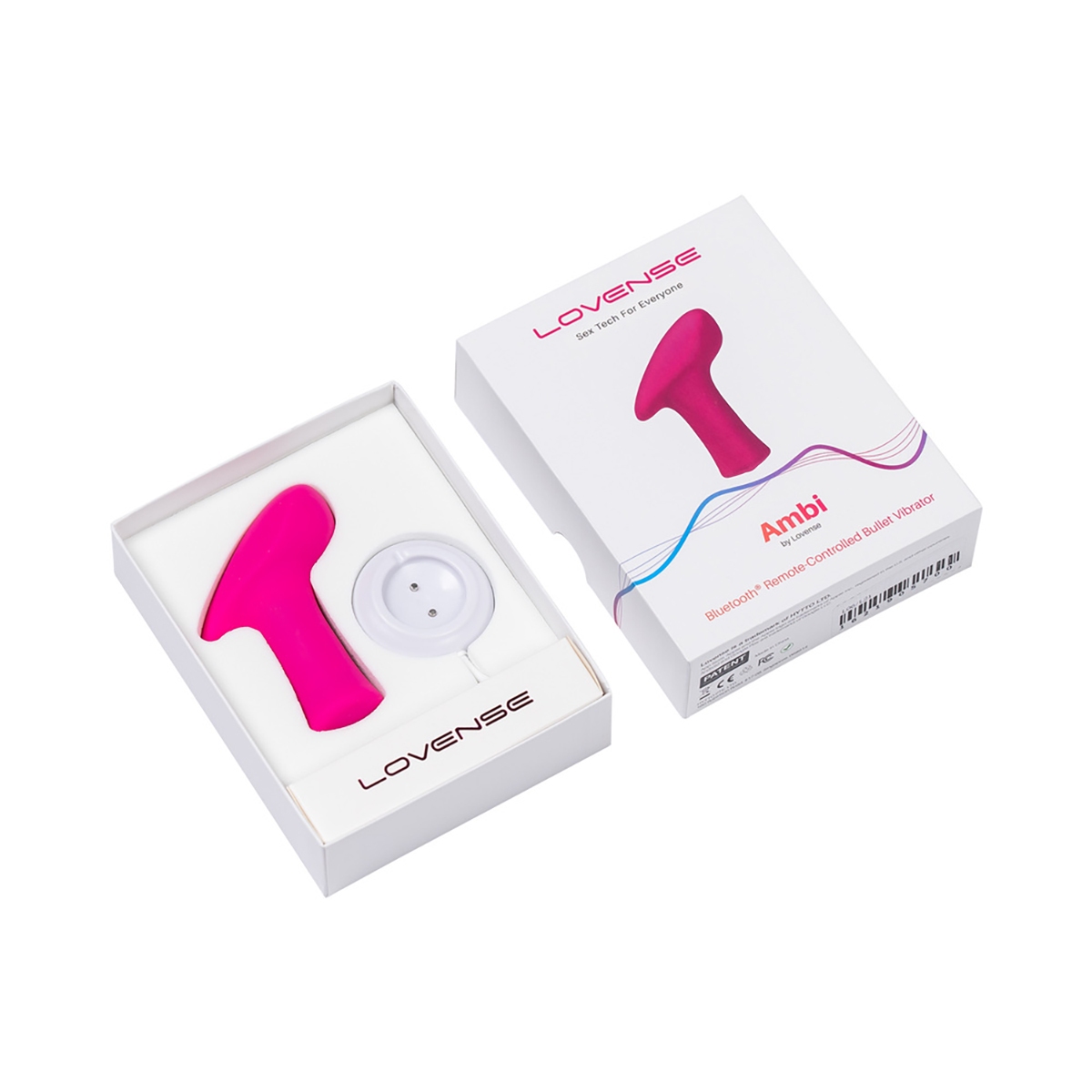 Fully assembled  Lovense vibrator with smooth exterior