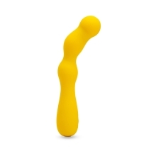 Nu Sensuelle vibrator Siren Nubii G-Spot Ye shown in hand for scale