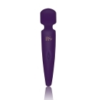 Purple Rianne S vibrator Bella shown in hand for scale