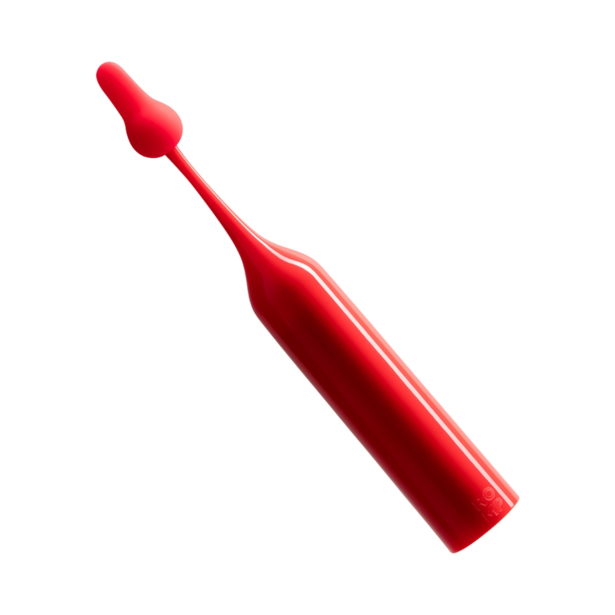 ROMP vibrator Pop shown in hand for scale
