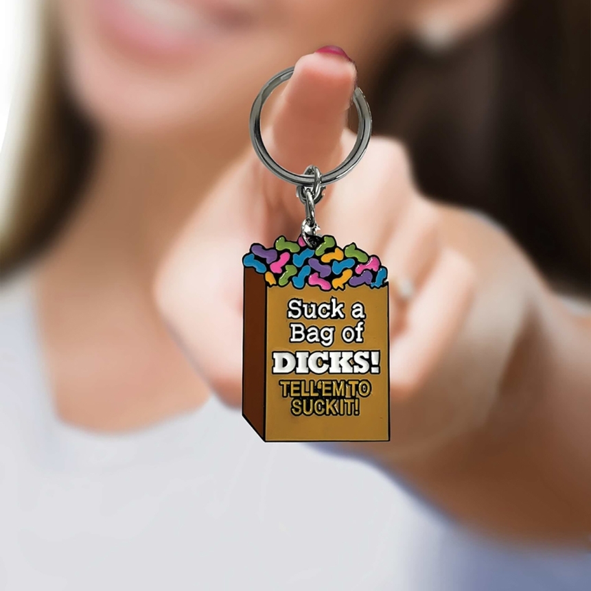 Buy  super fun key chain suck a bag book for her.