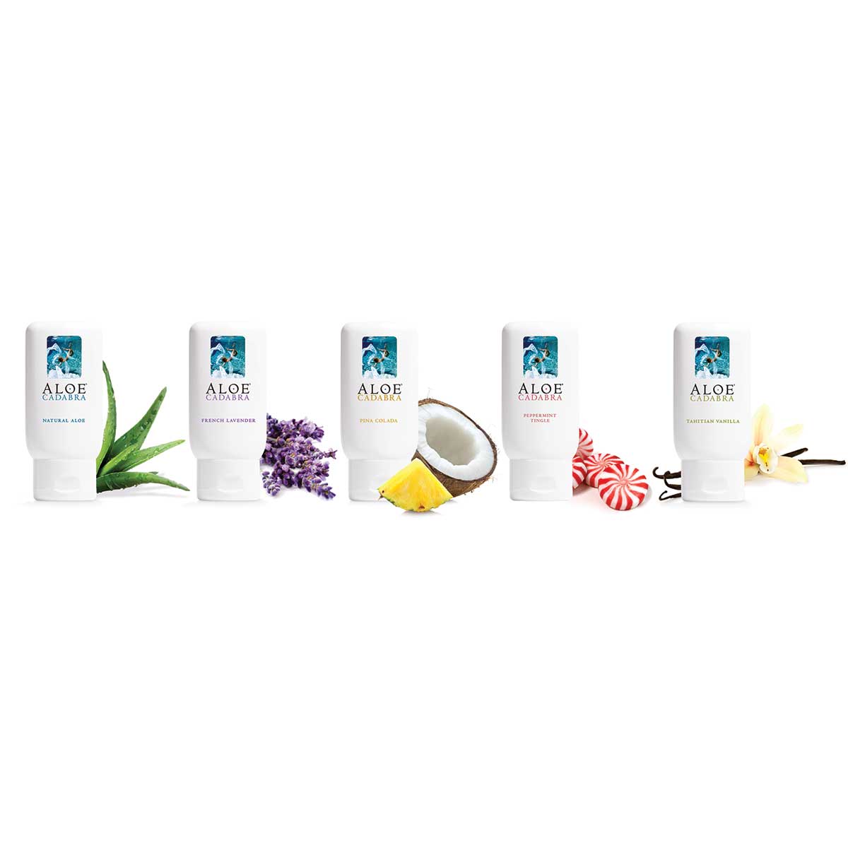 Close-up of 2.7 oz. Plant Based Lube by Aloe Cadabra with plant-derived hydration