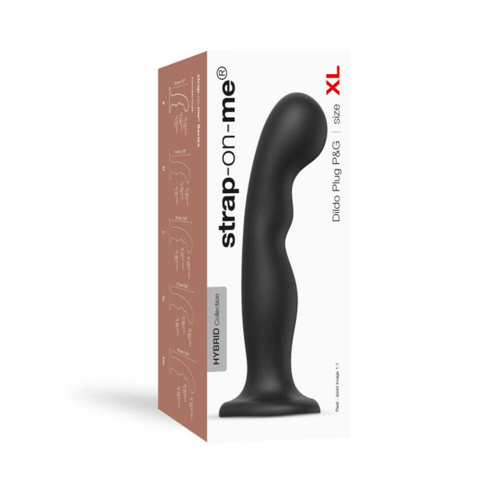 Dildo by Lovely Planet in Black shown for use by Her or Him