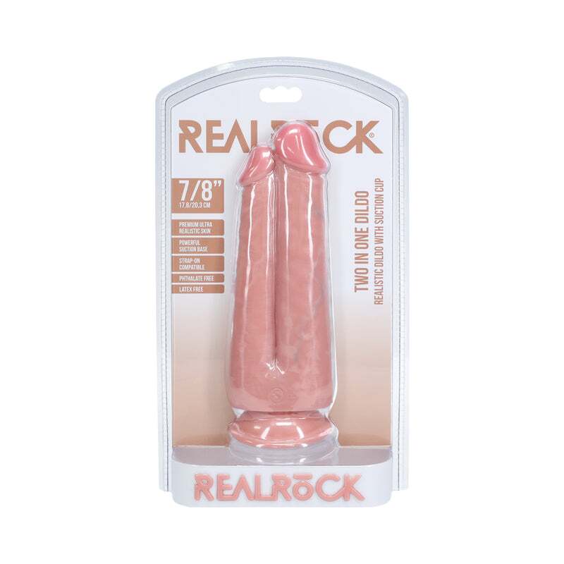 2 inch Dildo by Shots in Vanilla Ivory Beige shown for use by Her or Him