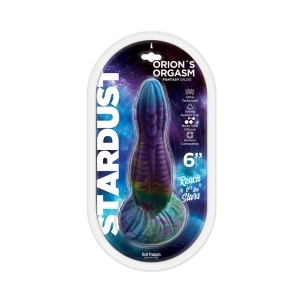 6 inch Dildo by Hott Products in Multi-Color shown for use by Her or Him