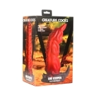 Dildo by XR Brands in Red shown for use by Her or Him