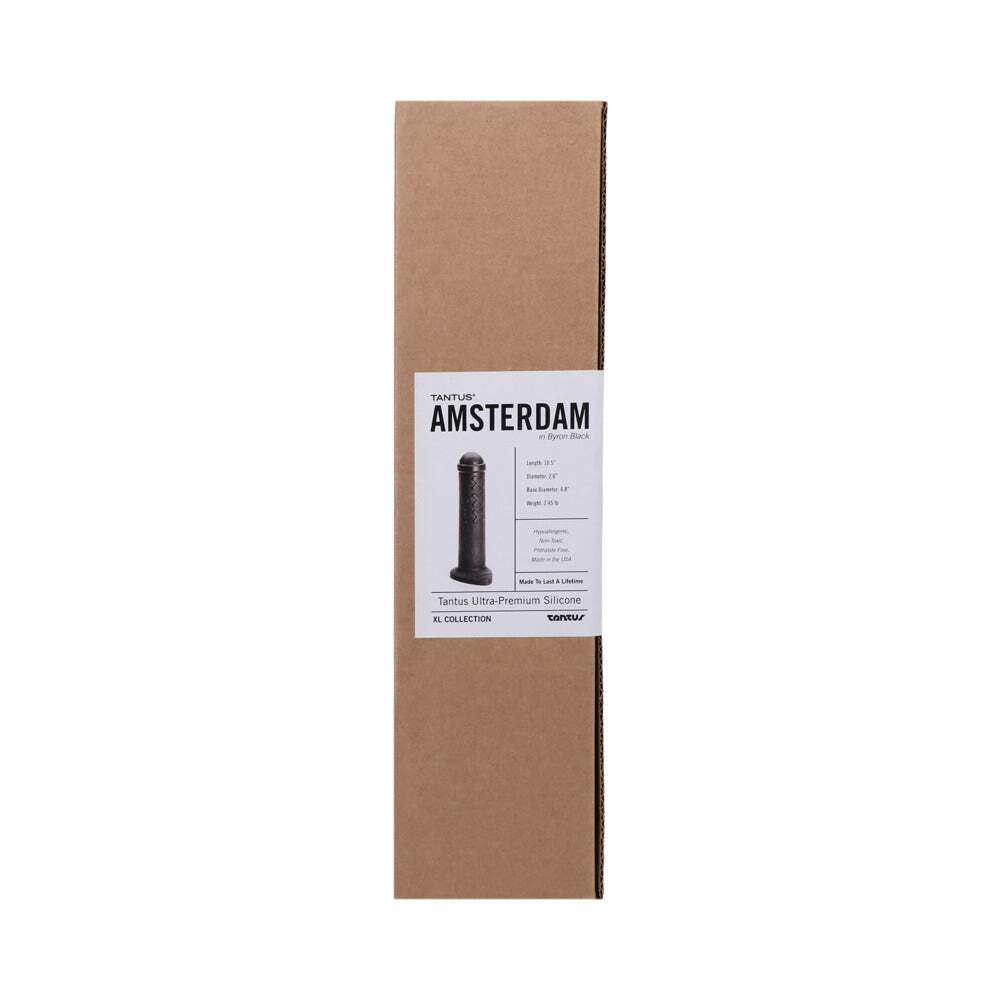 Dildo from Tantus in Black designed for anal sex with Her or Him