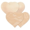 Feel sexy wearing sexy nipple covers  Nippies Basics Crme Hearts C! Wearing Nippies Basics Crme Hearts C nipples covers by Bristols 6 can be fun and sexy!