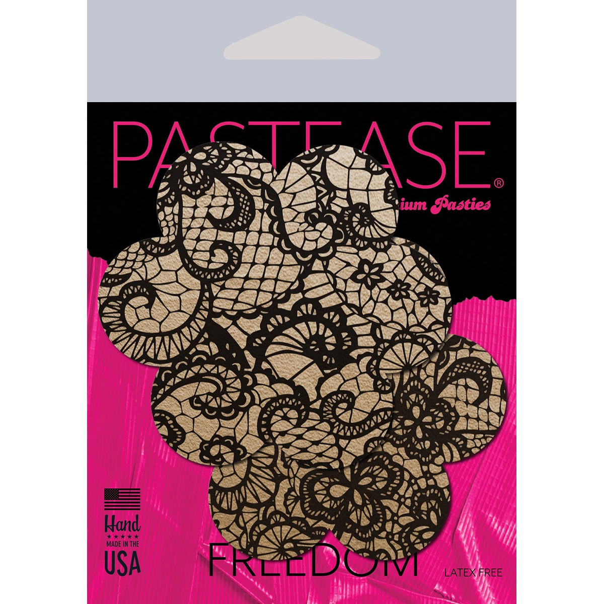 Wearing Nude Lace Flowers nipples covers by Pastease can be fun and sexy!