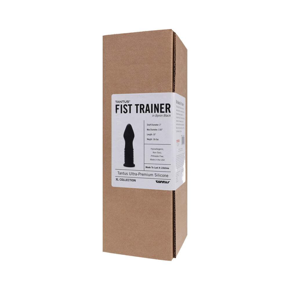 Dildo from Tantus in Black designed for anal sex with Her or Him
