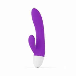 LELO vibrator KAYA Originals shown in hand for scale