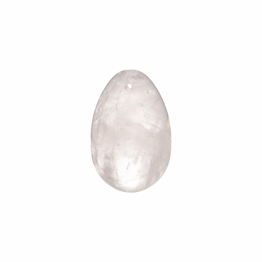 Buy Chakrubs Prism Yoni Egg CQuartz drilled kegel exercise device for pelvic floor muscle strengthening.