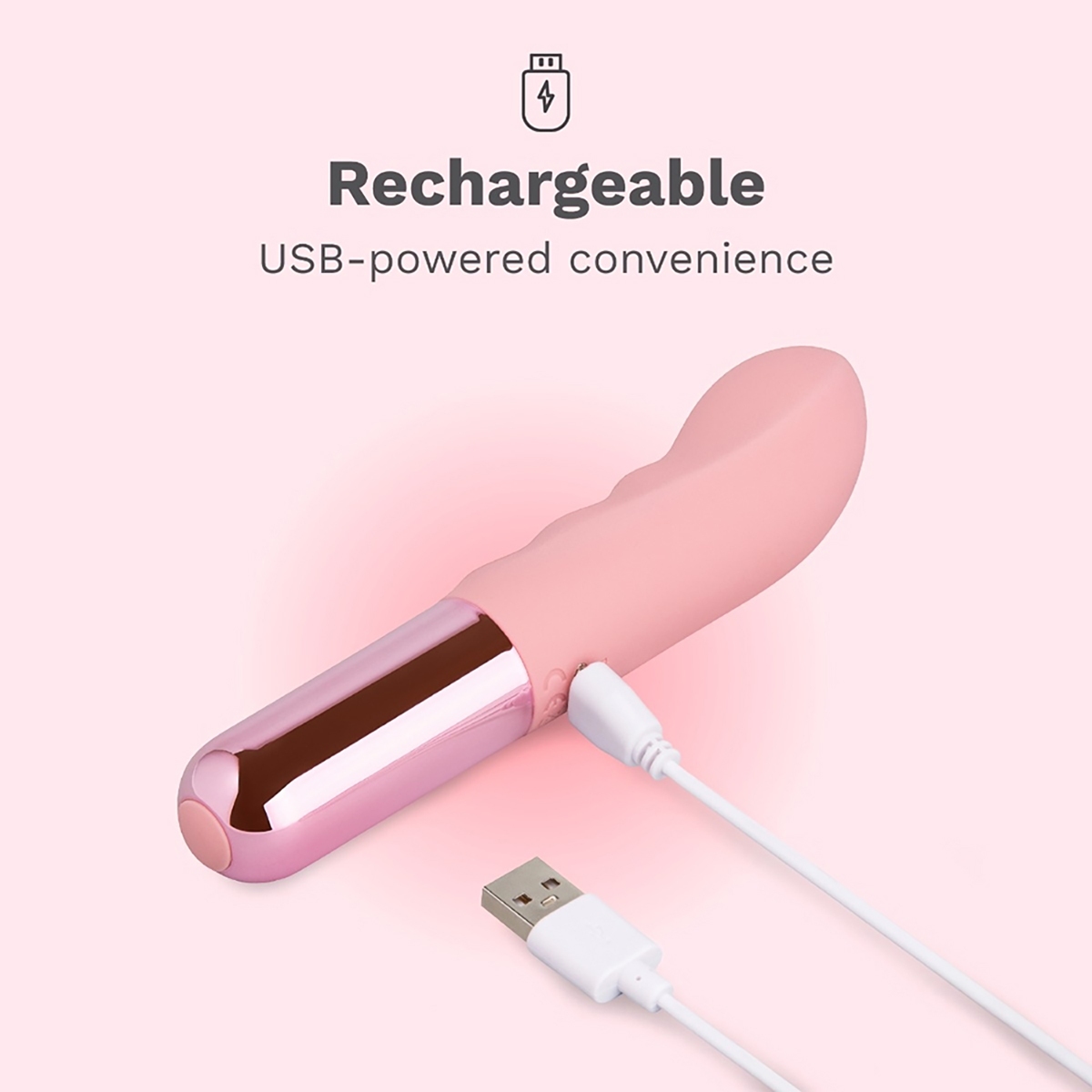 Close-up of the  Le-Wand vibrator for texture detail