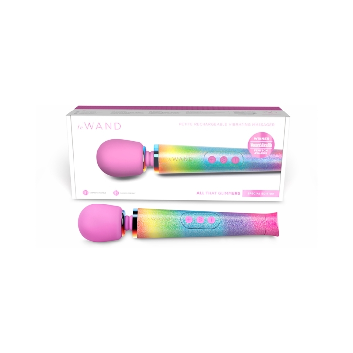 Fully assembled  Le Wand vibrator with smooth exterior