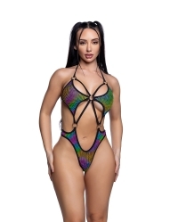 and a strong one-piece silhouette and festival-ready styling.