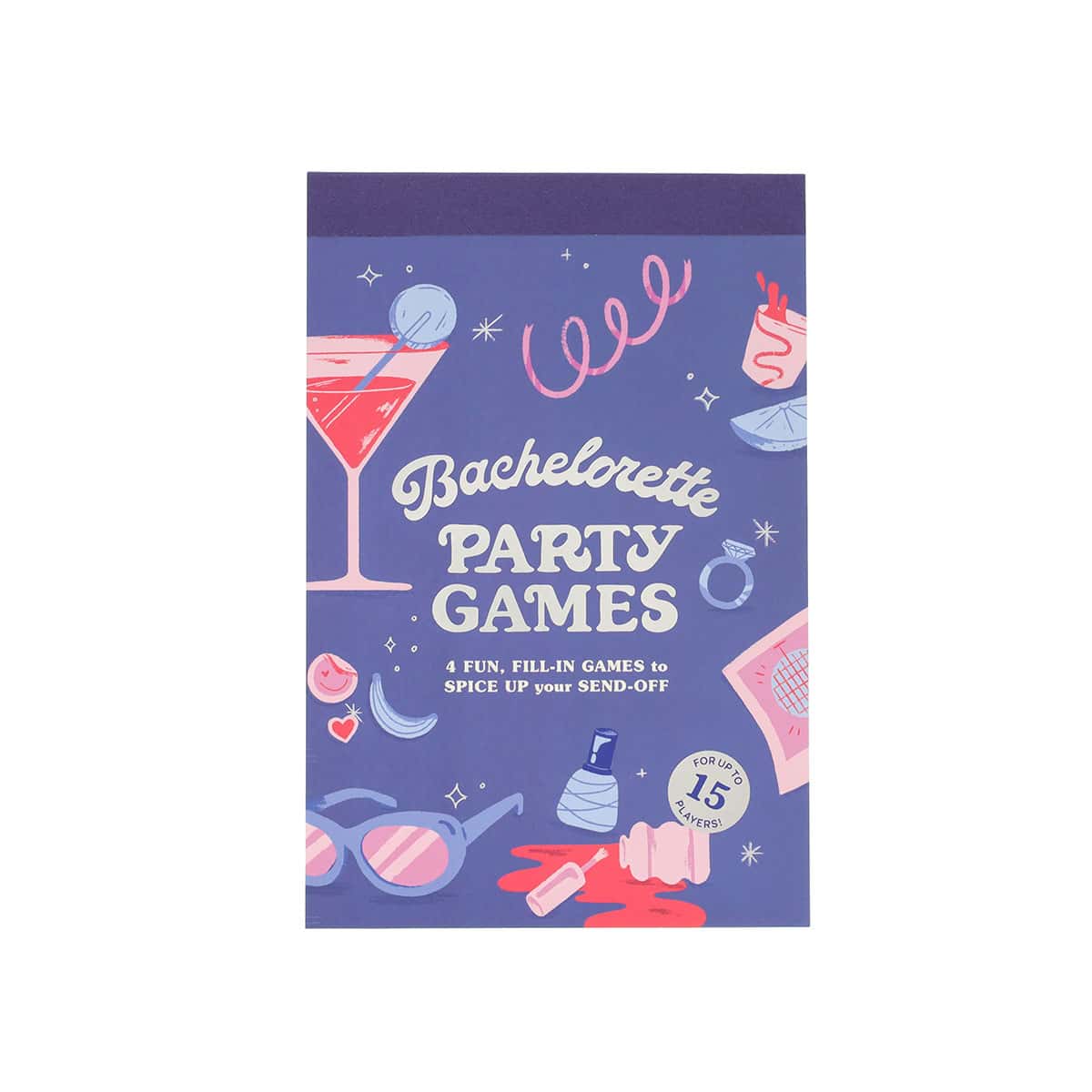 Buy 4 Fun  Fill In Games to Spice Up Your Send Off  For Up To 15 Players   Bachelorette Party Games book for her.
