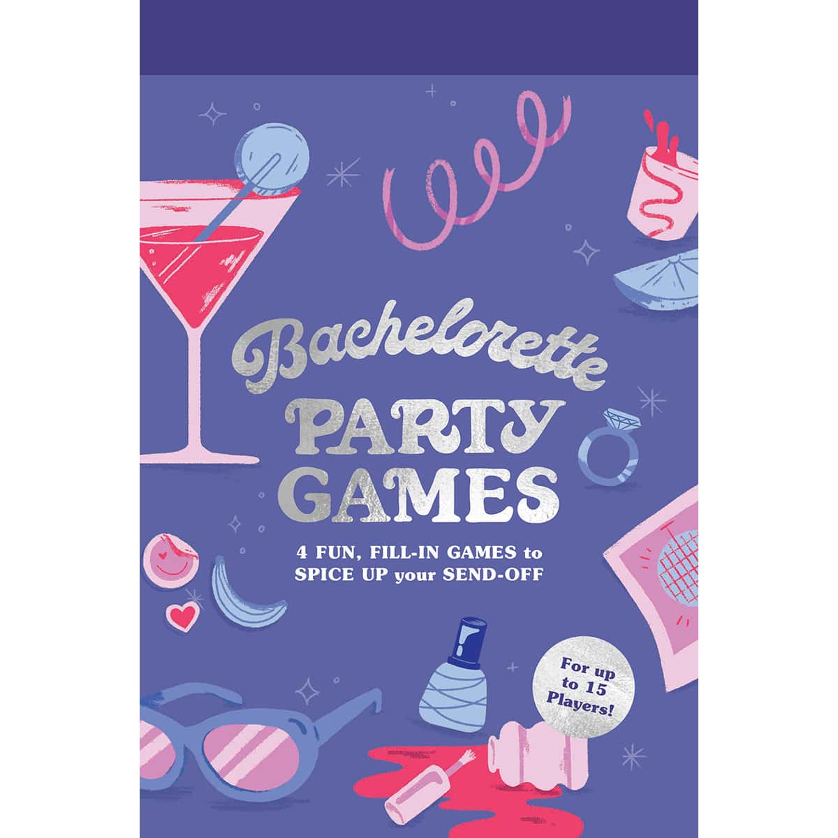 Buy 4 Fun  Fill In Games to Spice Up Your Send Off  For Up To 15 Players   Bachelorette Party Games book for her.