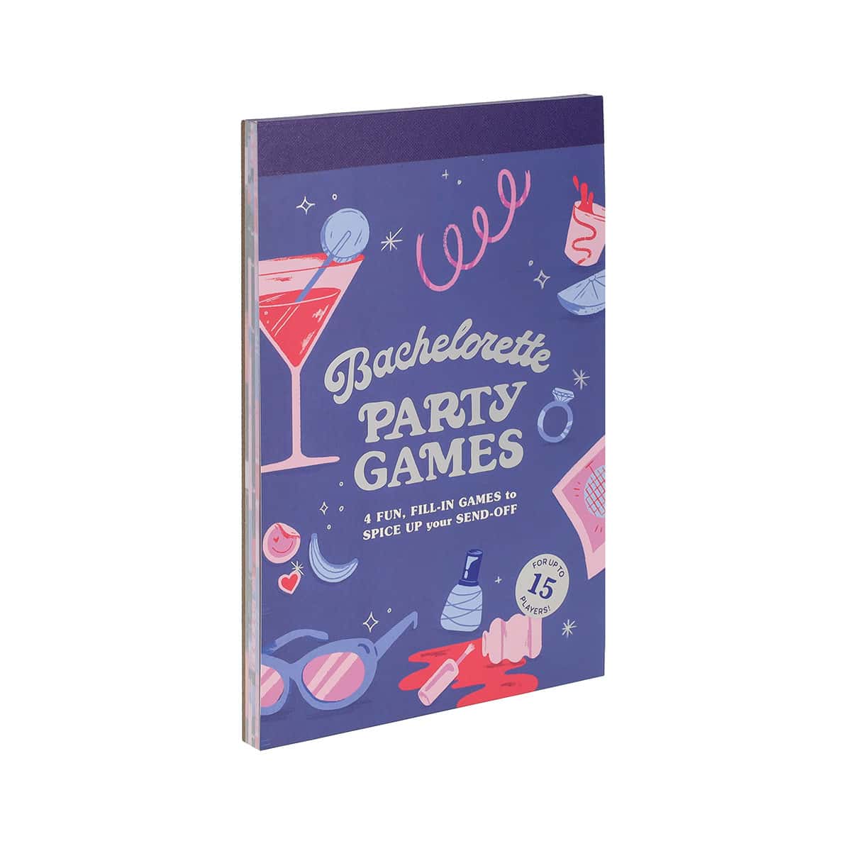 Buy 4 Fun  Fill In Games to Spice Up Your Send Off  For Up To 15 Players   Bachelorette Party Games book for her.