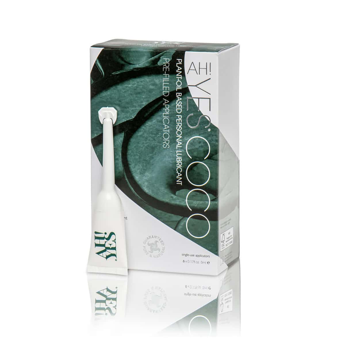 Best plant-based AH! YES COCO Plant-Oil Lubricant 0.17oz 6pk personal lubricant by AH! YES on sale at herVibrators.com.