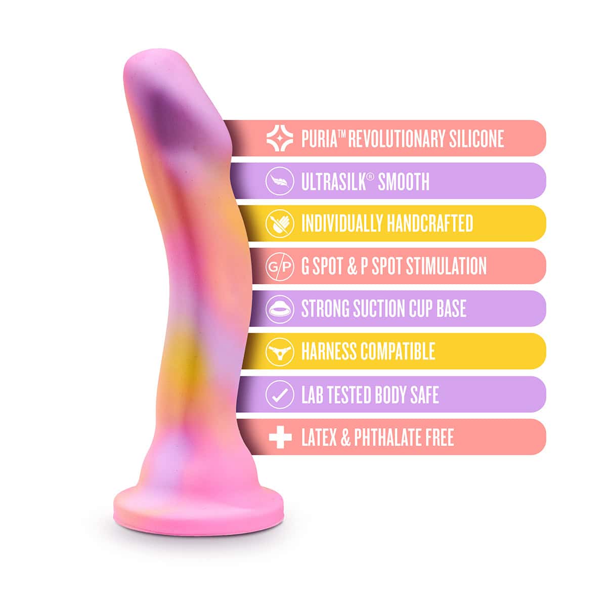 Avant Sun s Out Dil Pink dildo made by Avant on sale at herVibrators.com