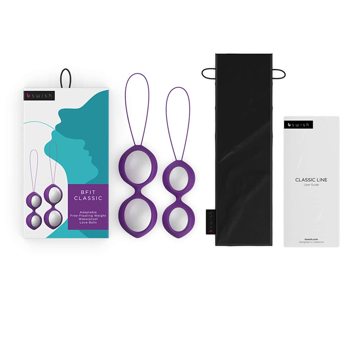 Buy B Swish Bfit Classic Purple kegel exercise device for pelvic floor muscle strengthening.