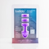 Balldo Set Purple Waterproof dildo stabilizers are made by Balldo and are found on sale at herVibrators.com often.