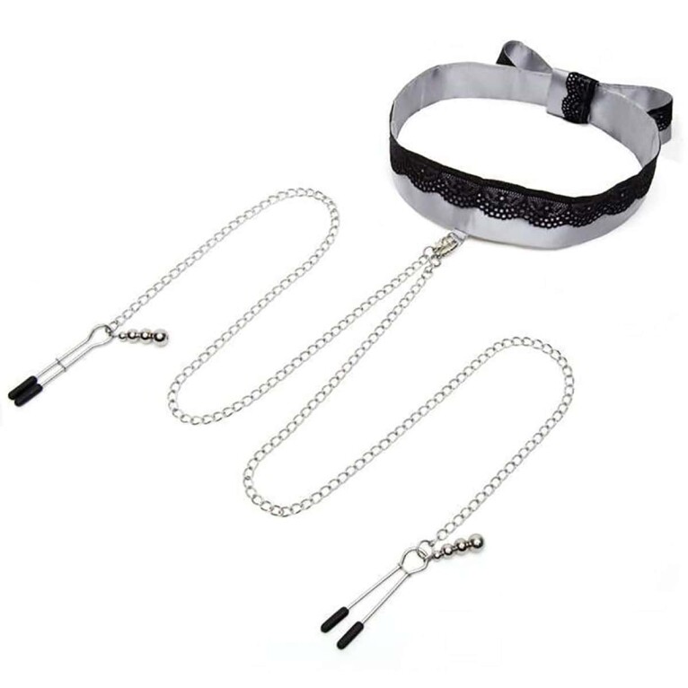 Fifty Shades Play Nice Satin Collar &amp