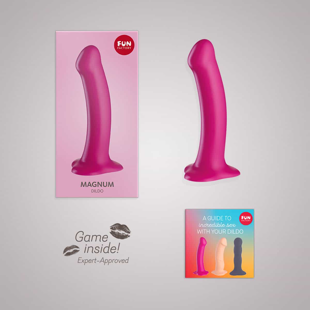 Fun Factory Magnum Dil Berry dildo made by Fun Factory on sale at herVibrators.com