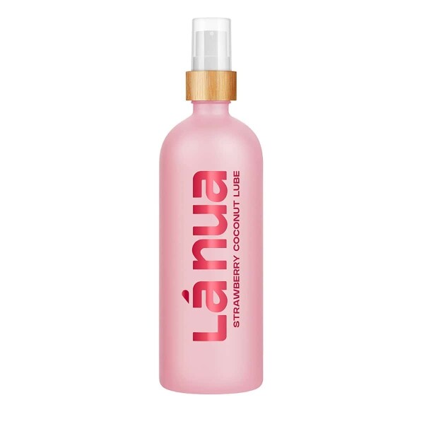 Buy and try La Nua Lubricant 200ml - Strawberry Coconut water based lubricant by La Nua for your next sexual encounter with her.
