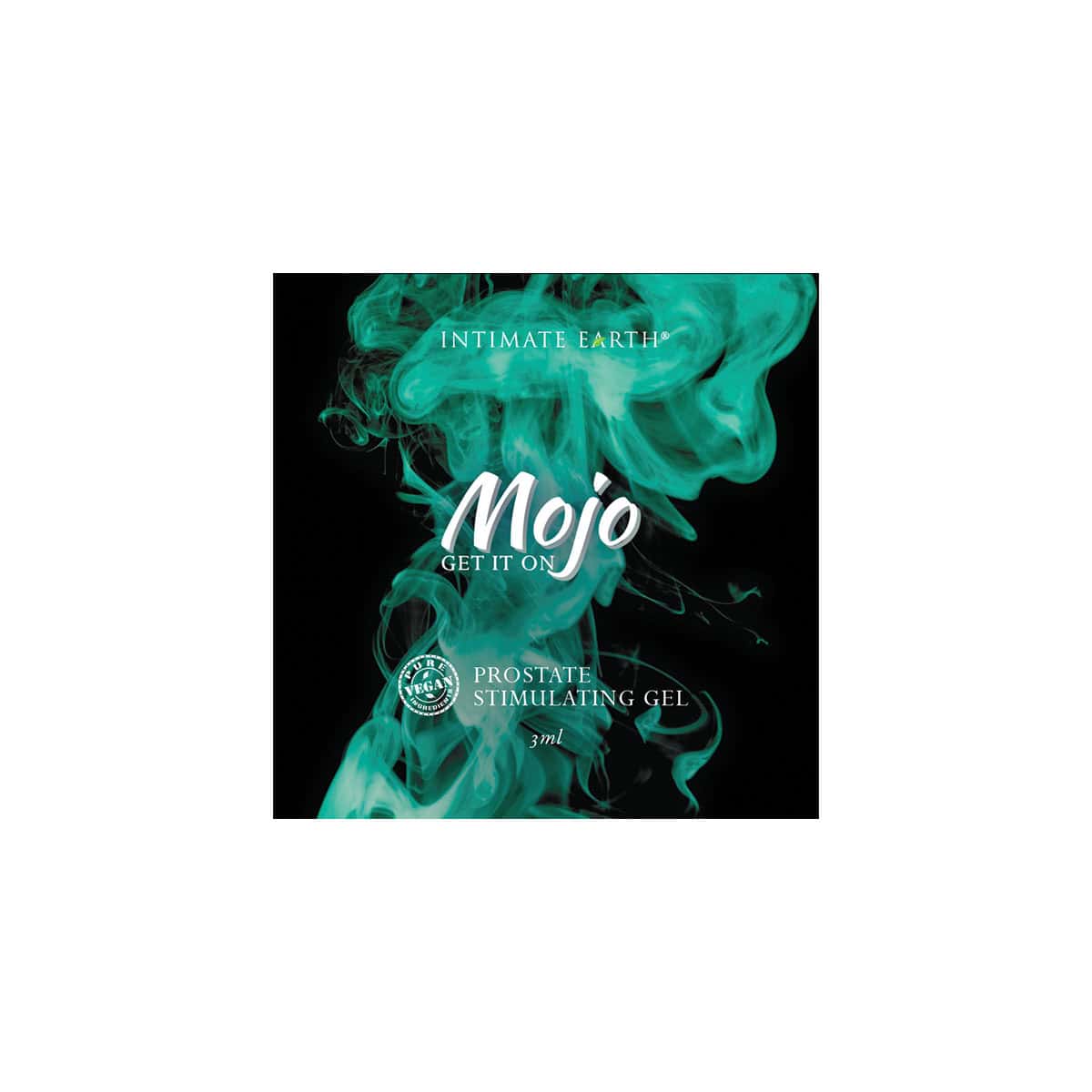 A top choice for Vegans, MOJO Prostate Stimulating Gel 3ml Foil SINGLE personal vegan lubricant by Intimate Earth is for sale at herVibrators.com.